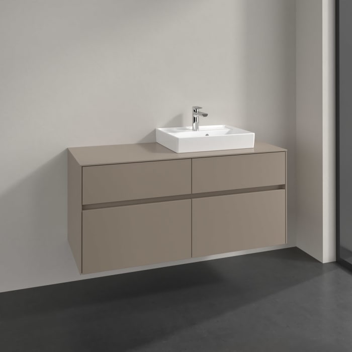 Villeroy & Boch Collaro Waschtischunterschrank 120 x 54,8 cm , mit 4 Auszügen