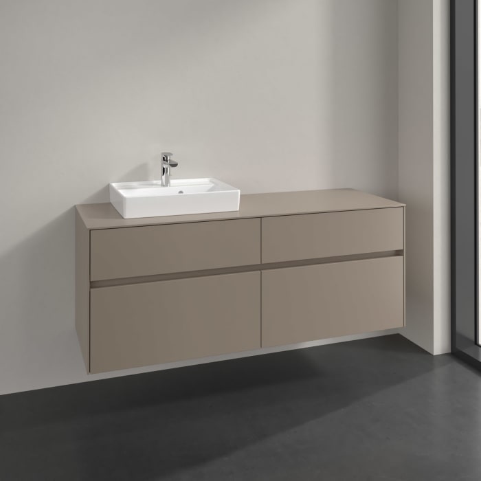 Villeroy & Boch Collaro Waschtischunterschrank 140 x 54,8 cm , mit 4 Auszügen