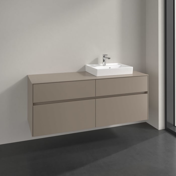 Villeroy & Boch Collaro Waschtischunterschrank 140 x 54,8 cm , mit 4 Auszügen