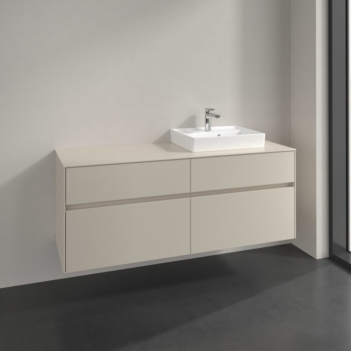 Villeroy & Boch Collaro Waschtischunterschrank 140 x 54,8 cm , mit 4 Auszügen