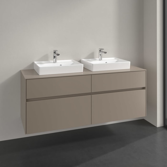 Villeroy & Boch Collaro Waschtischunterschrank 140 x 54,8 cm , mit 4 Auszügen