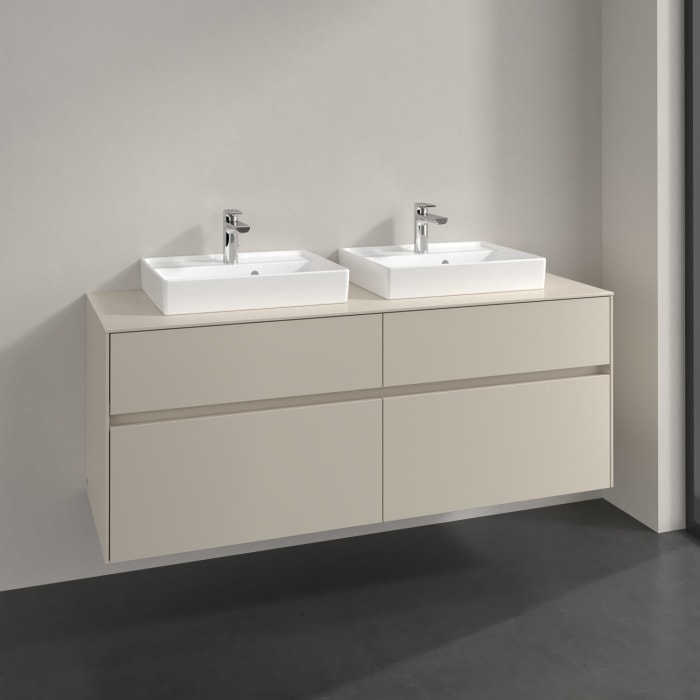 Villeroy & Boch Collaro Waschtischunterschrank 140 x 54,8 cm , mit 4 Auszügen