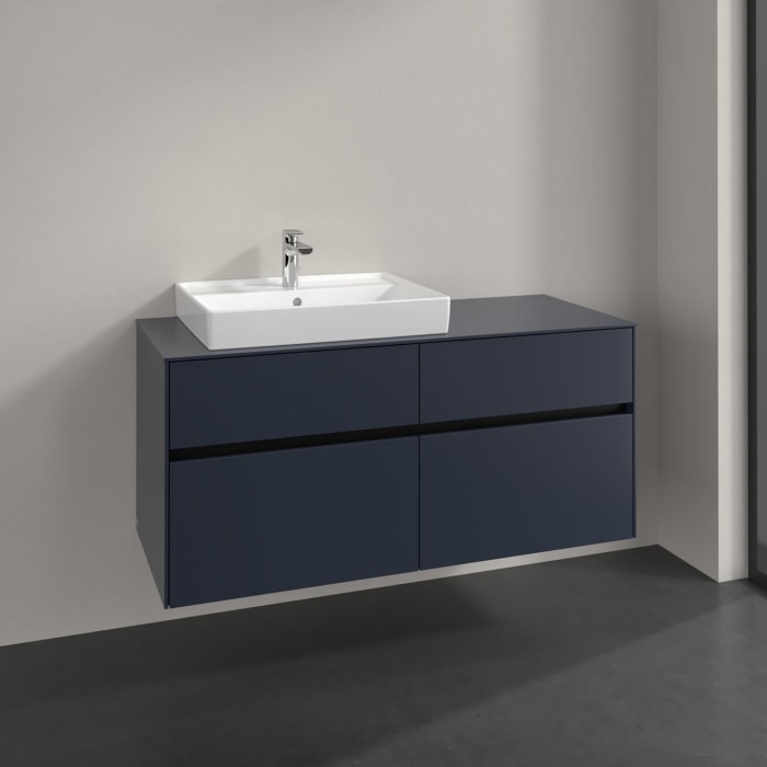 Villeroy & Boch Collaro Waschtischunterschrank 120 x 54,8 cm , mit 4 Auszügen