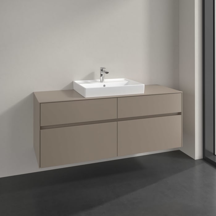 Villeroy & Boch Collaro Waschtischunterschrank 140 x 54,8 cm , mit 4 Auszügen