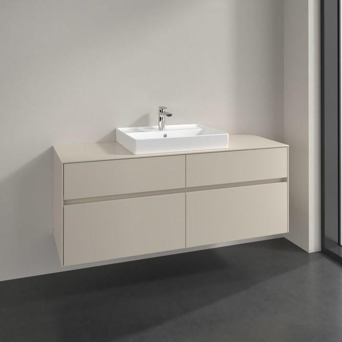 Villeroy & Boch Collaro Waschtischunterschrank 140 x 54,8 cm , mit 4 Auszügen