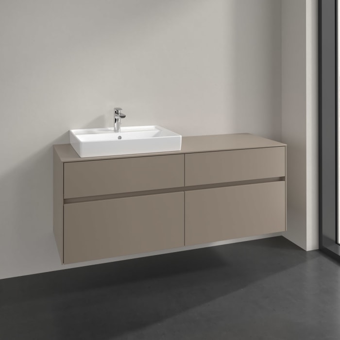 Villeroy & Boch Collaro Waschtischunterschrank 140 x 54,8 cm , mit 4 Auszügen