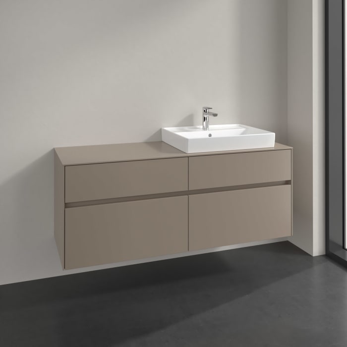 Villeroy & Boch Collaro Waschtischunterschrank 140 x 54,8 cm , mit 4 Auszügen