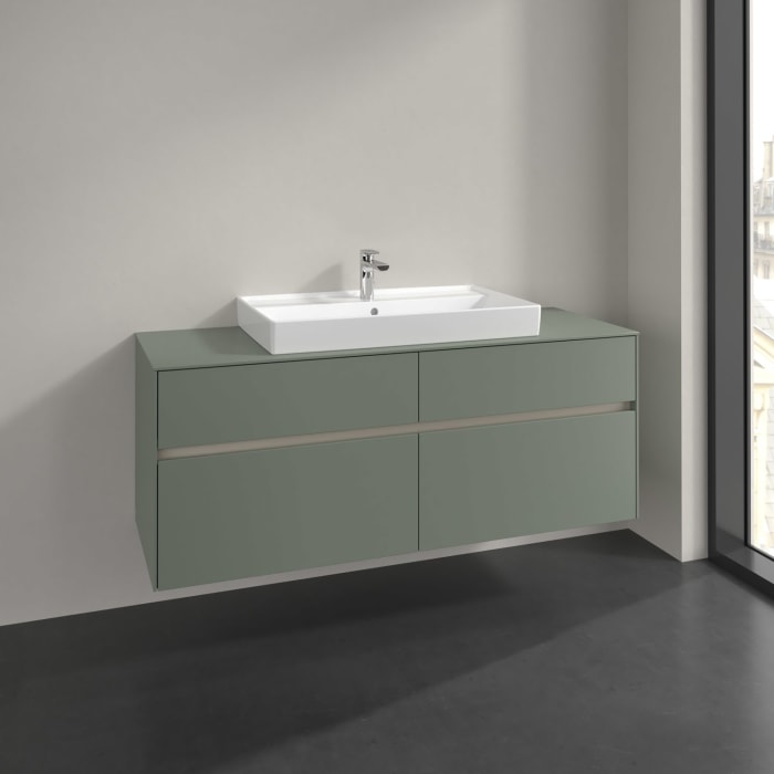 Villeroy & Boch Collaro Waschtischunterschrank 140 x 54,8 cm , mit 4 Auszügen