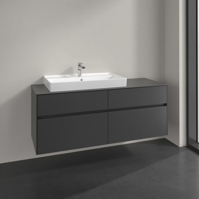 Villeroy & Boch Collaro Waschtischunterschrank 140 x 54,8 cm , mit 4 Auszügen