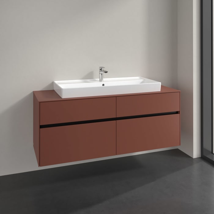 Villeroy & Boch Collaro Waschtischunterschrank 140 x 54,8 cm , mit 4 Auszügen