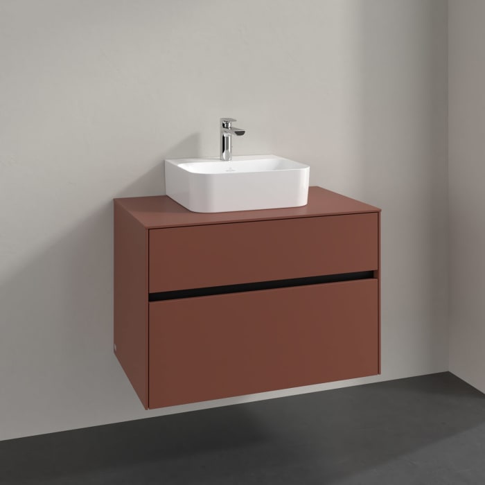 Villeroy & Boch Collaro Waschtischunterschrank 80 x 54,8 cm , mit 2 Auszügen