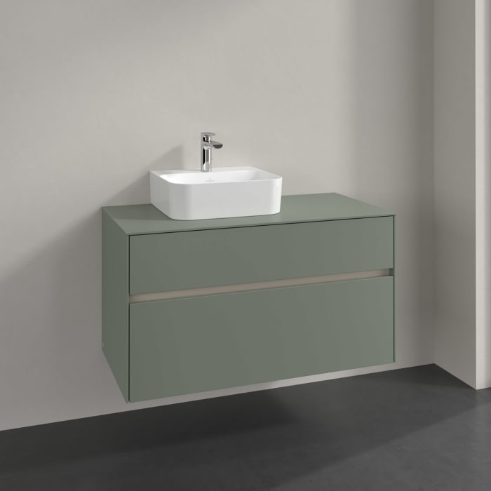 Villeroy & Boch Collaro Waschtischunterschrank 100 x 54,8 cm , mit 2 Auszügen