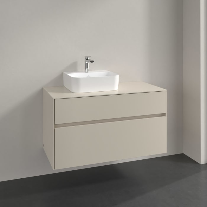 Villeroy & Boch Collaro Waschtischunterschrank 100 x 54,8 cm , mit 2 Auszügen