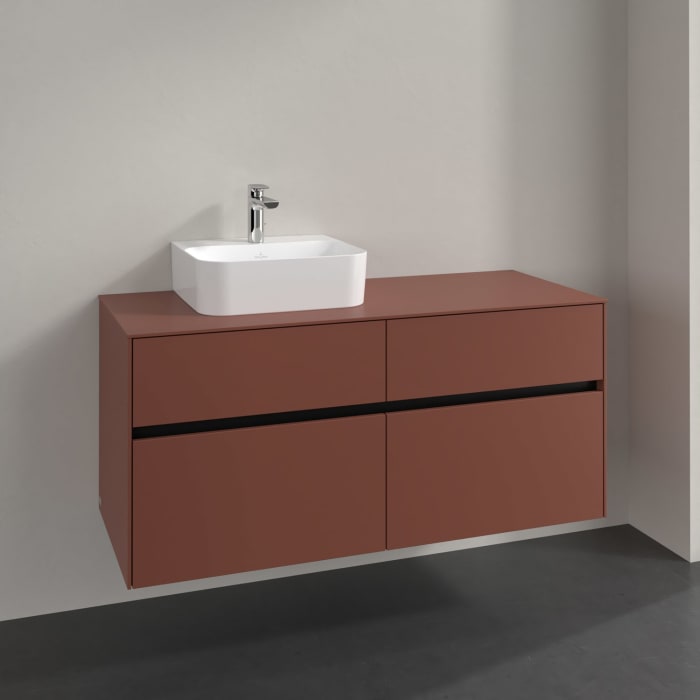 Villeroy & Boch Collaro Waschtischunterschrank 120 x 54,8 cm , mit 4 Auszügen