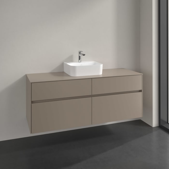 Villeroy & Boch Collaro Waschtischunterschrank 140 x 54,8 cm , mit 4 Auszügen