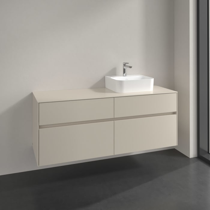 Villeroy & Boch Collaro Waschtischunterschrank 140 x 54,8 cm , mit 4 Auszügen