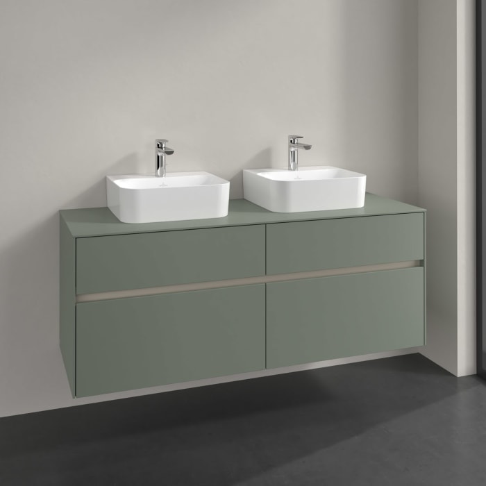 Villeroy & Boch Collaro Waschtischunterschrank 140 x 54,8 cm , mit 4 Auszügen