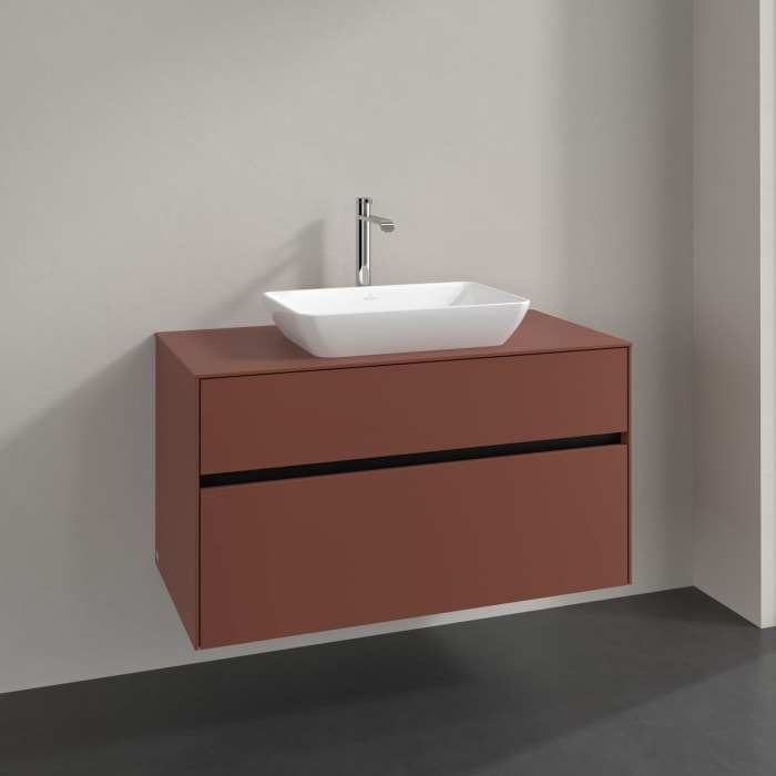 Villeroy & Boch Collaro Waschtischunterschrank 100 x 54,8 cm , mit 2 Auszügen