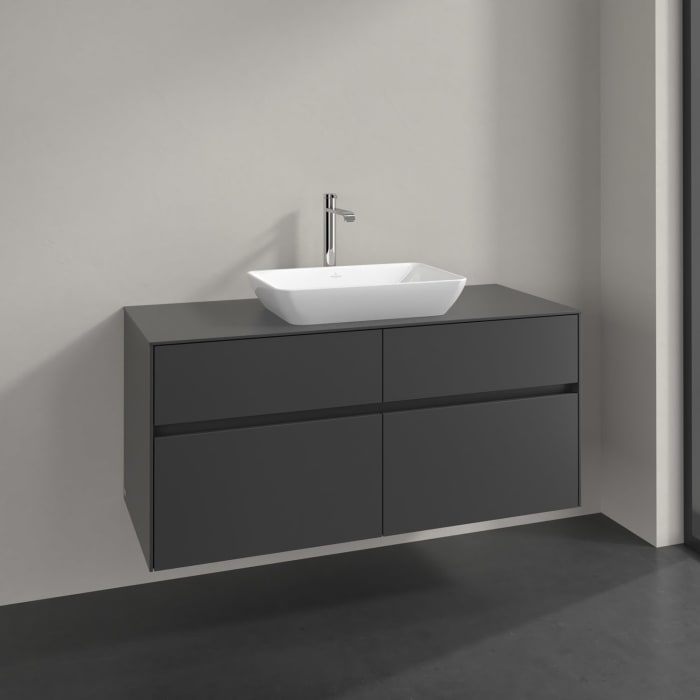 Villeroy & Boch Collaro Waschtischunterschrank 120 x 54,8 cm , mit 4 Auszügen