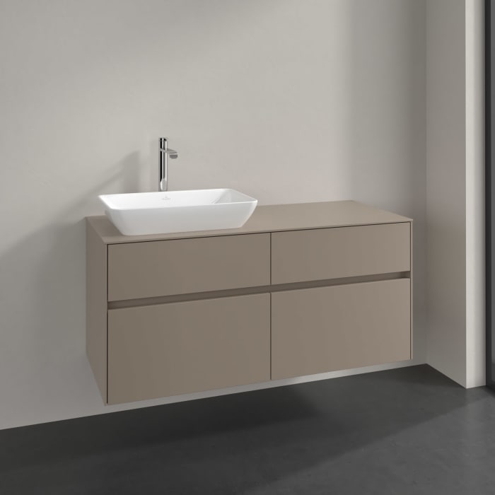 Villeroy & Boch Collaro Waschtischunterschrank 120 x 54,8 cm , mit 4 Auszügen