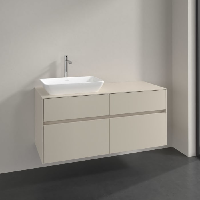 Villeroy & Boch Collaro Waschtischunterschrank 120 x 54,8 cm , mit 4 Auszügen
