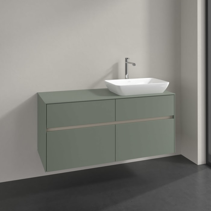 Villeroy & Boch Collaro Waschtischunterschrank 120 x 54,8 cm , mit 4 Auszügen