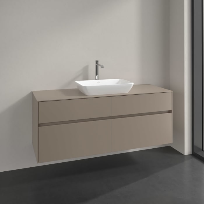 Villeroy & Boch Collaro Waschtischunterschrank 140 x 54,8 cm , mit 4 Auszügen