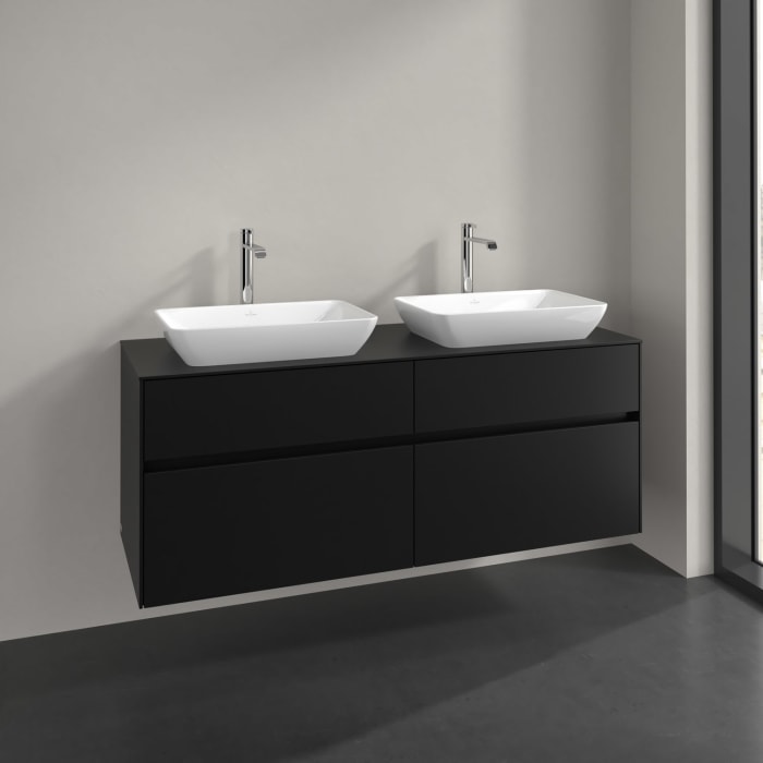 Villeroy & Boch Collaro Waschtischunterschrank 140 x 54,8 cm , mit 4 Auszügen