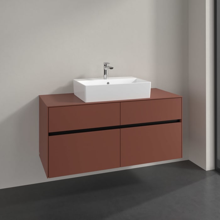 Villeroy & Boch Collaro Waschtischunterschrank 120 x 54,8 cm , mit 4 Auszügen