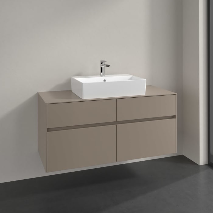 Villeroy & Boch Collaro Waschtischunterschrank 120 x 54,8 cm , mit 4 Auszügen
