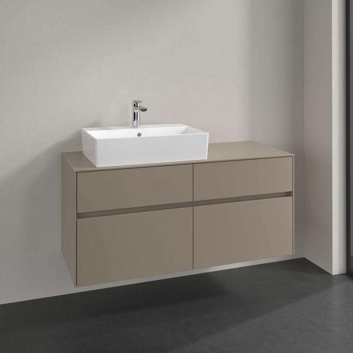 Villeroy & Boch Collaro Waschtischunterschrank 120 x 54,8 cm , mit 4 Auszügen