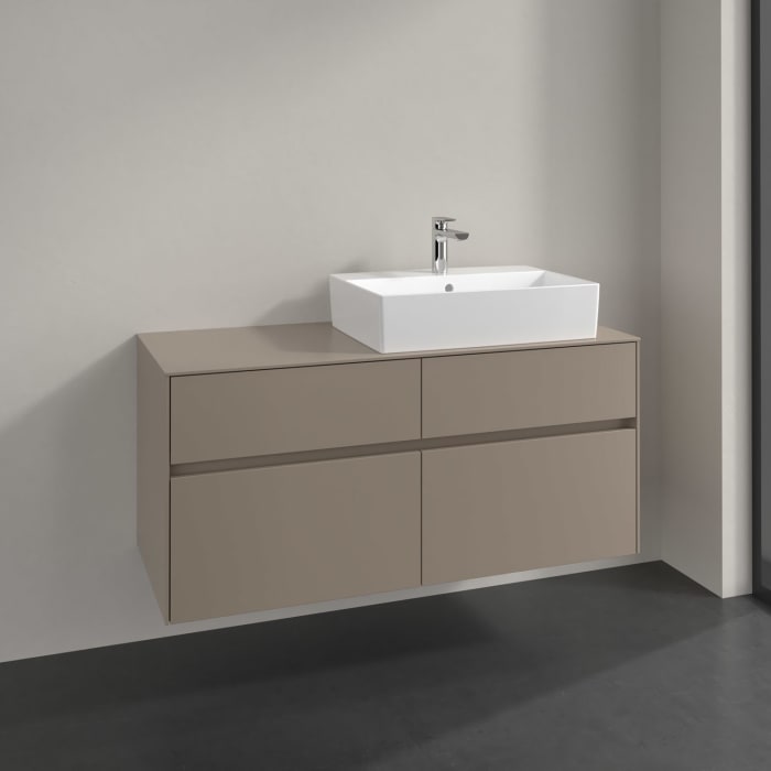 Villeroy & Boch Collaro Waschtischunterschrank 120 x 54,8 cm , mit 4 Auszügen