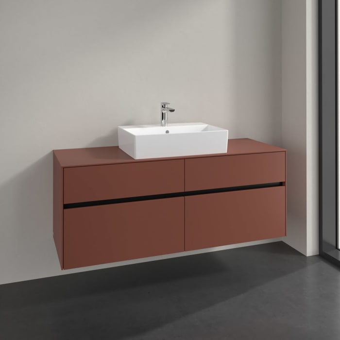Villeroy & Boch Collaro Waschtischunterschrank 140 x 54,8 cm , mit 4 Auszügen