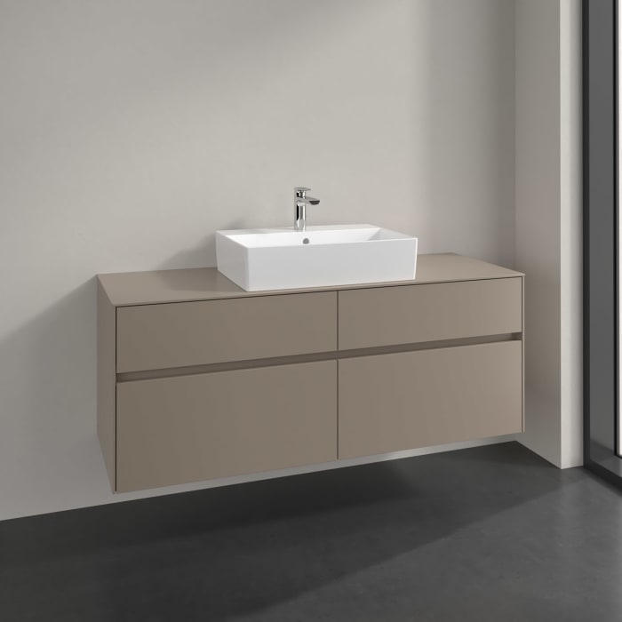 Villeroy & Boch Collaro Waschtischunterschrank 140 x 54,8 cm , mit 4 Auszügen