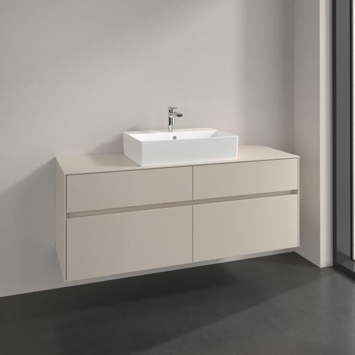 Villeroy & Boch Collaro Waschtischunterschrank 140 x 54,8 cm , mit 4 Auszügen