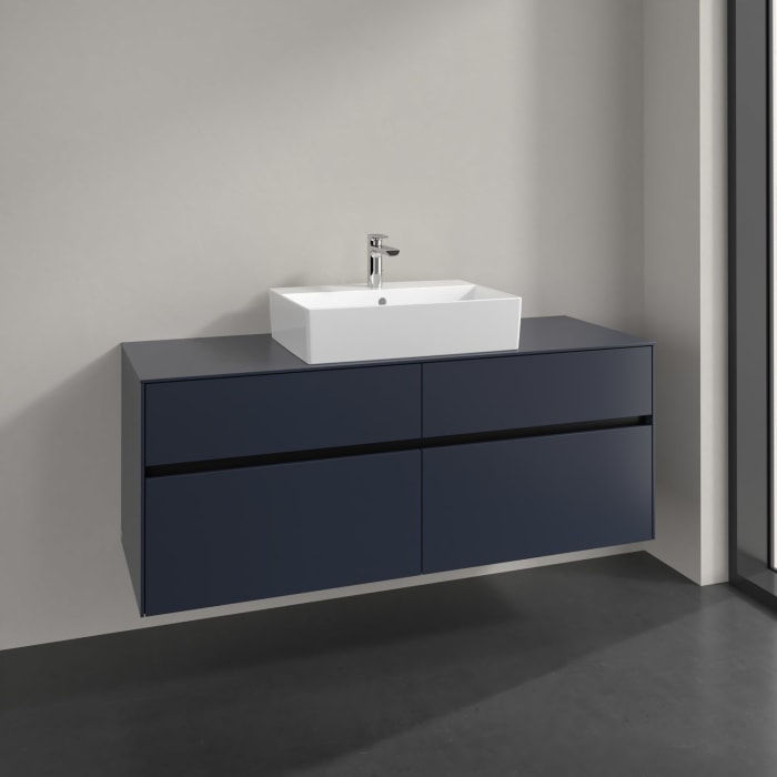 Villeroy & Boch Collaro Waschtischunterschrank 140 x 54,8 cm , mit 4 Auszügen