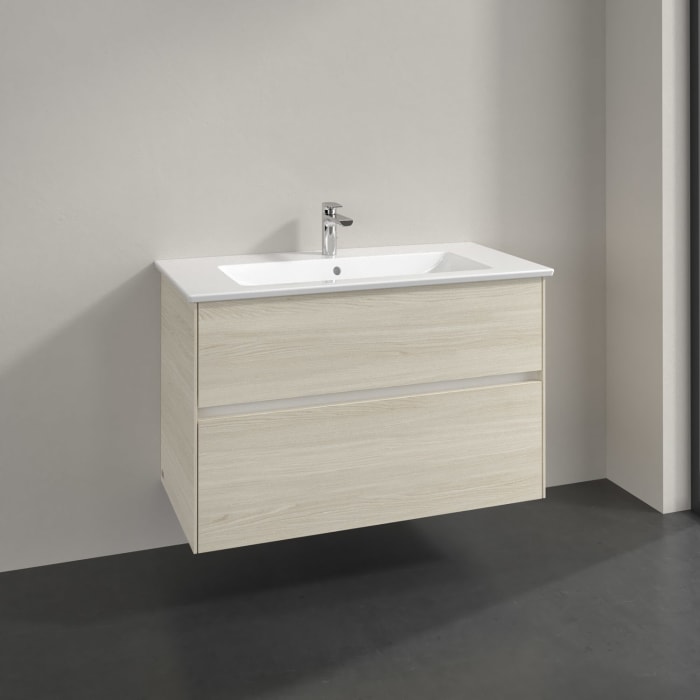 Villeroy & Boch Collaro Waschtischunterschrank 96,1 x 61 cm , mit 2 Auszügen