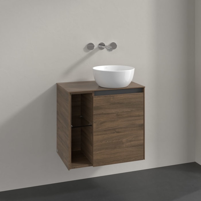 Villeroy & Boch Collaro Waschtischunterschrank 60 x 54,8 cm , mit 1 Tür, Anschlag rechts