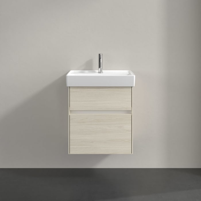 Villeroy & Boch Collaro Waschtischunterschrank 51 x 54,6 cm , mit 2 Auszügen