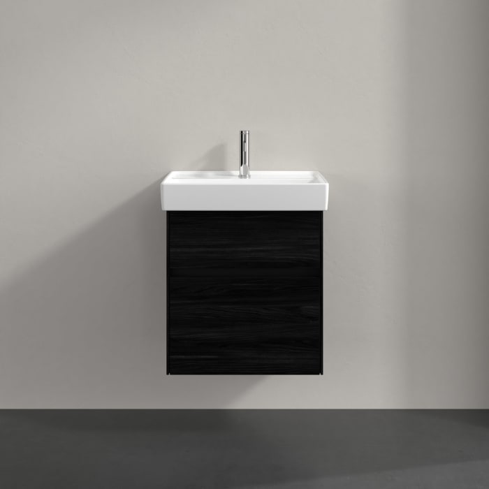 Villeroy & Boch Collaro Waschtischunterschrank 51 x 54,6 cm , mit LED-Beleuchtung, mit 2 Auszügen