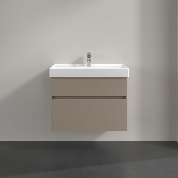 Villeroy & Boch Collaro Waschtischunterschrank 75,4 x 54,6 cm , mit 2 Auszügen