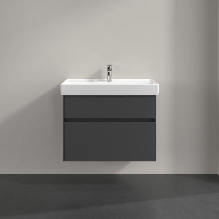 Villeroy & Boch Collaro Waschtischunterschrank 75,4 x 54,6 cm , mit 2 Auszügen