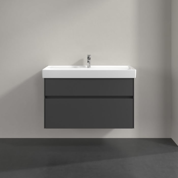 Villeroy & Boch Collaro Waschtischunterschrank 95,4 x 54,6 cm , mit 2 Auszügen