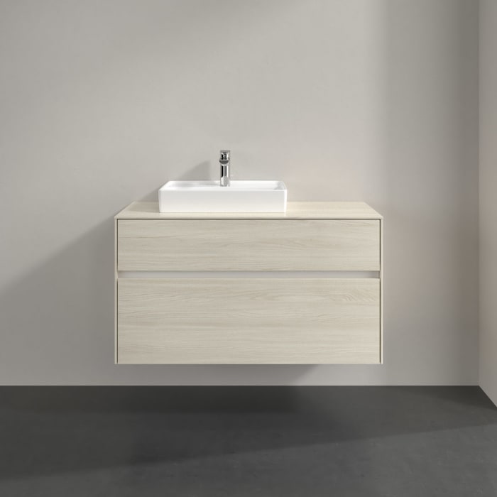 Villeroy & Boch Collaro Waschtischunterschrank 100 x 54,8 cm , mit 2 Auszügen