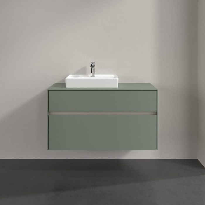 Villeroy & Boch Collaro Waschtischunterschrank 100 x 54,8 cm , mit 2 Auszügen