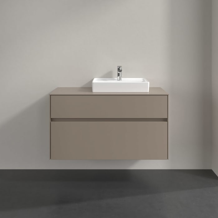 Villeroy & Boch Collaro Waschtischunterschrank 100 x 54,8 cm , mit 2 Auszügen