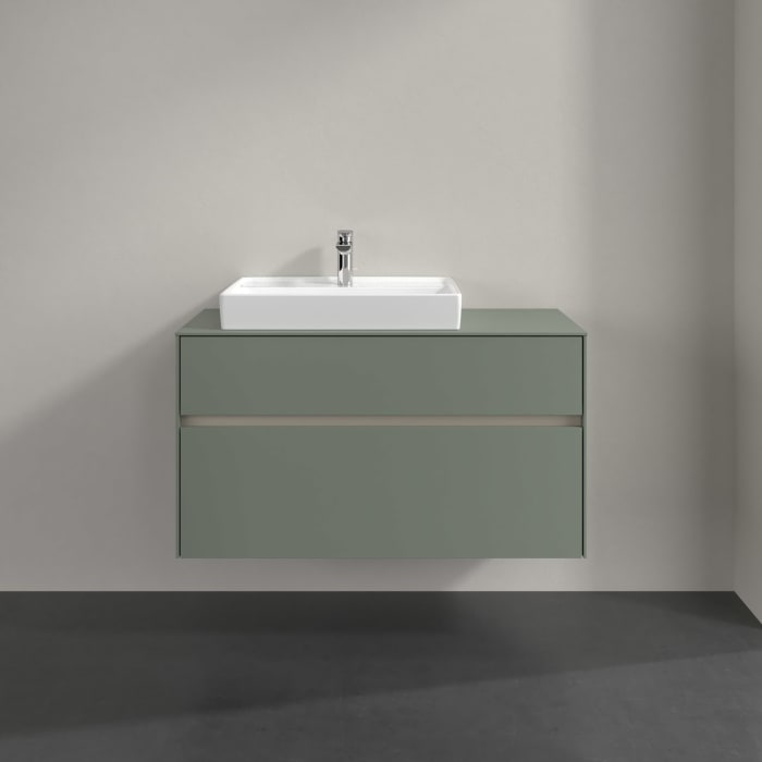 Villeroy & Boch Collaro Waschtischunterschrank 100 x 54,8 cm , mit 2 Auszügen