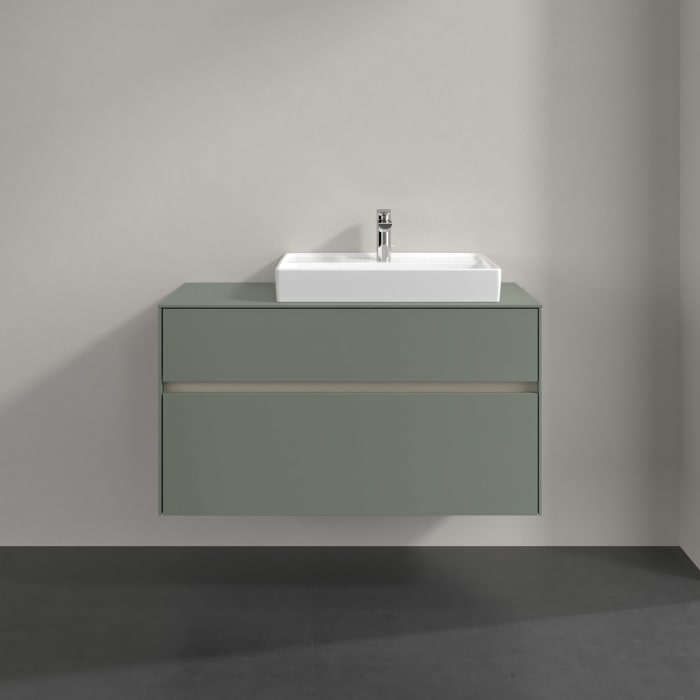 Villeroy & Boch Collaro Waschtischunterschrank 100 x 54,8 cm , mit 2 Auszügen