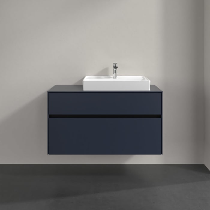 Villeroy & Boch Collaro Waschtischunterschrank 100 x 54,8 cm , mit 2 Auszügen