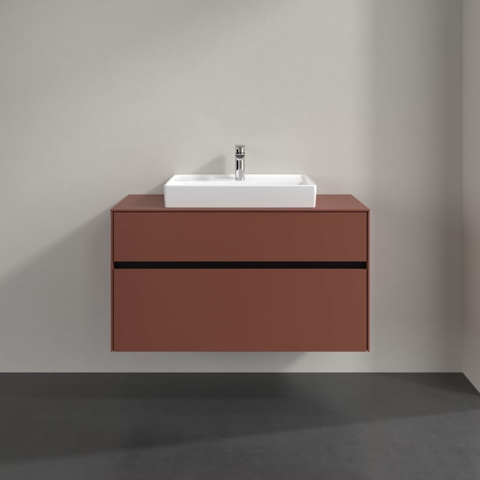 Villeroy & Boch Collaro Waschtischunterschrank 100 x 54,8 cm , mit 2 Auszügen